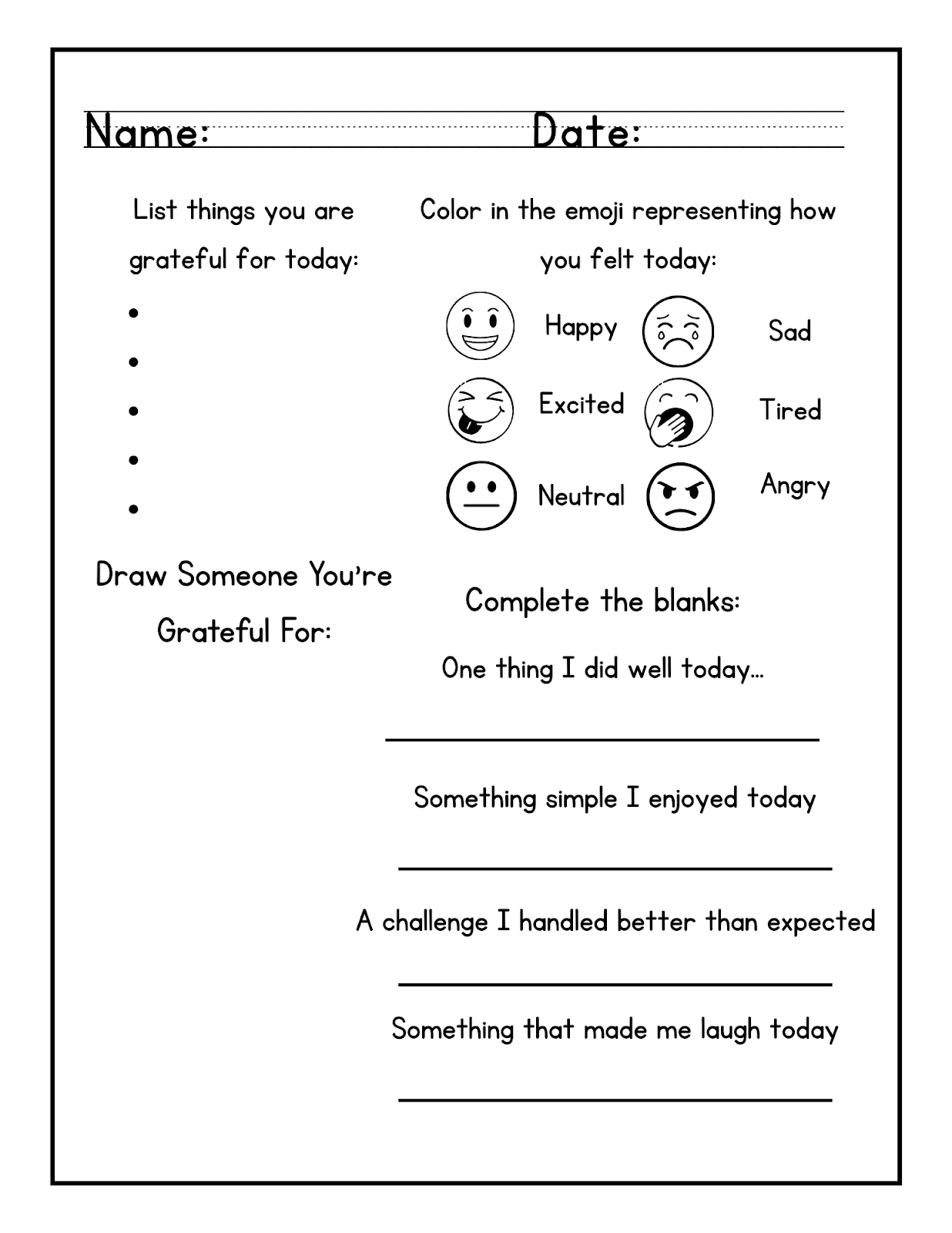 Self-Care Bingo